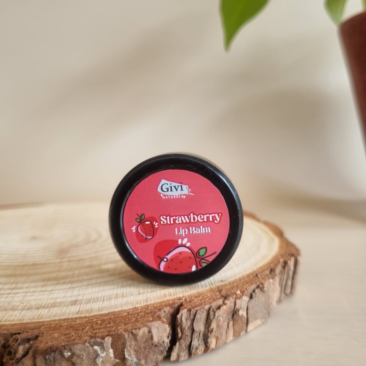 Strawberry Lipbalm - 8g