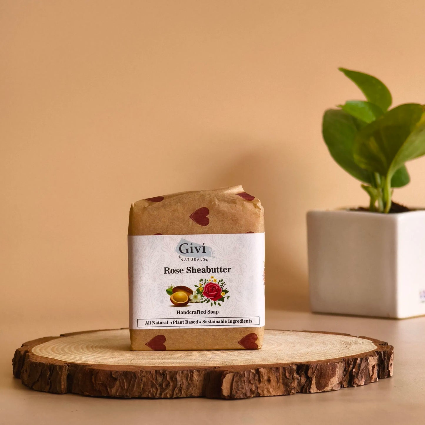 Rose Shea Butter Soap - 100g