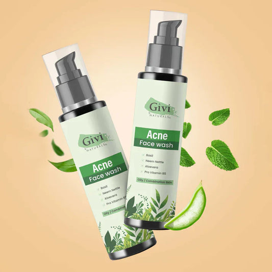 Struggling with Acne & Oily Skin? Try Givi Naturals Acne Face Wash for Clear, Healthy Skin Naturally