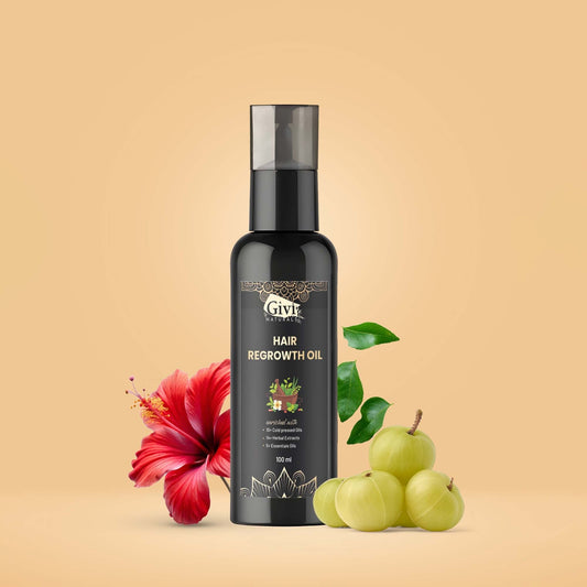 Unlocking the Power of Givi Naturals’ Hair Regrowth Oil: Herbs + Cold-Pressed Oils