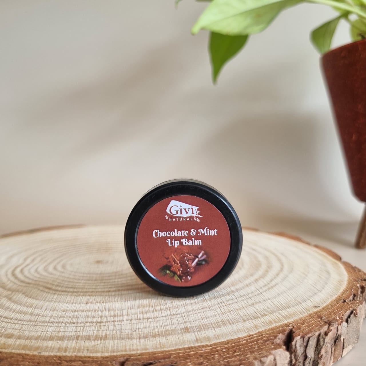 Chocolate & Mint Lipbalm - 8g